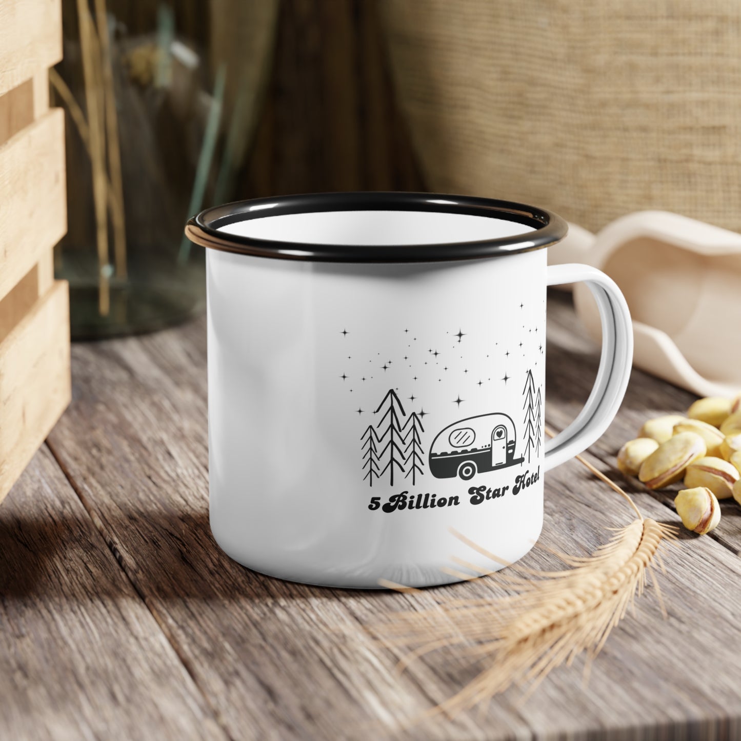 5 Billion Star Hotel Enamel Mug